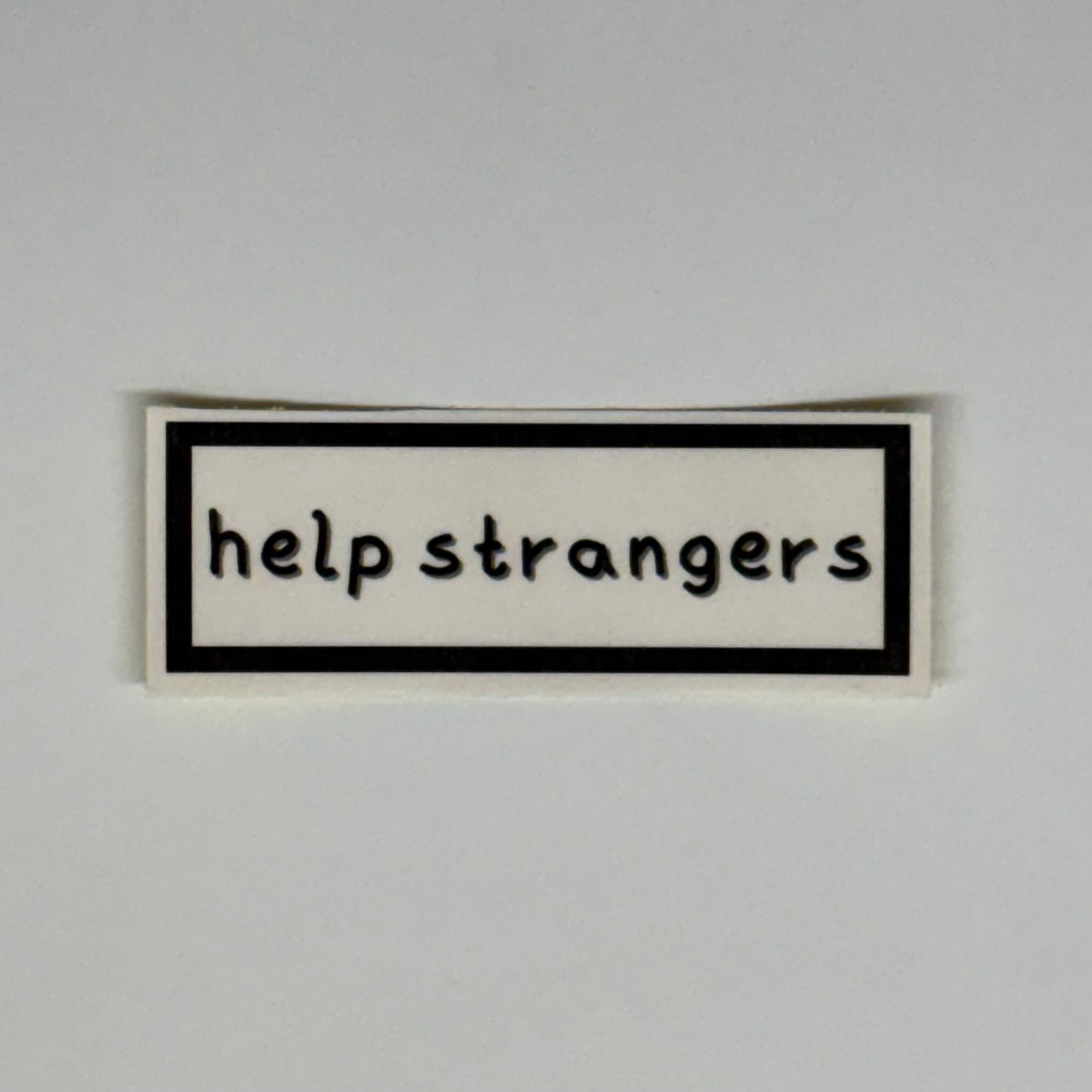 help strangers sticker
