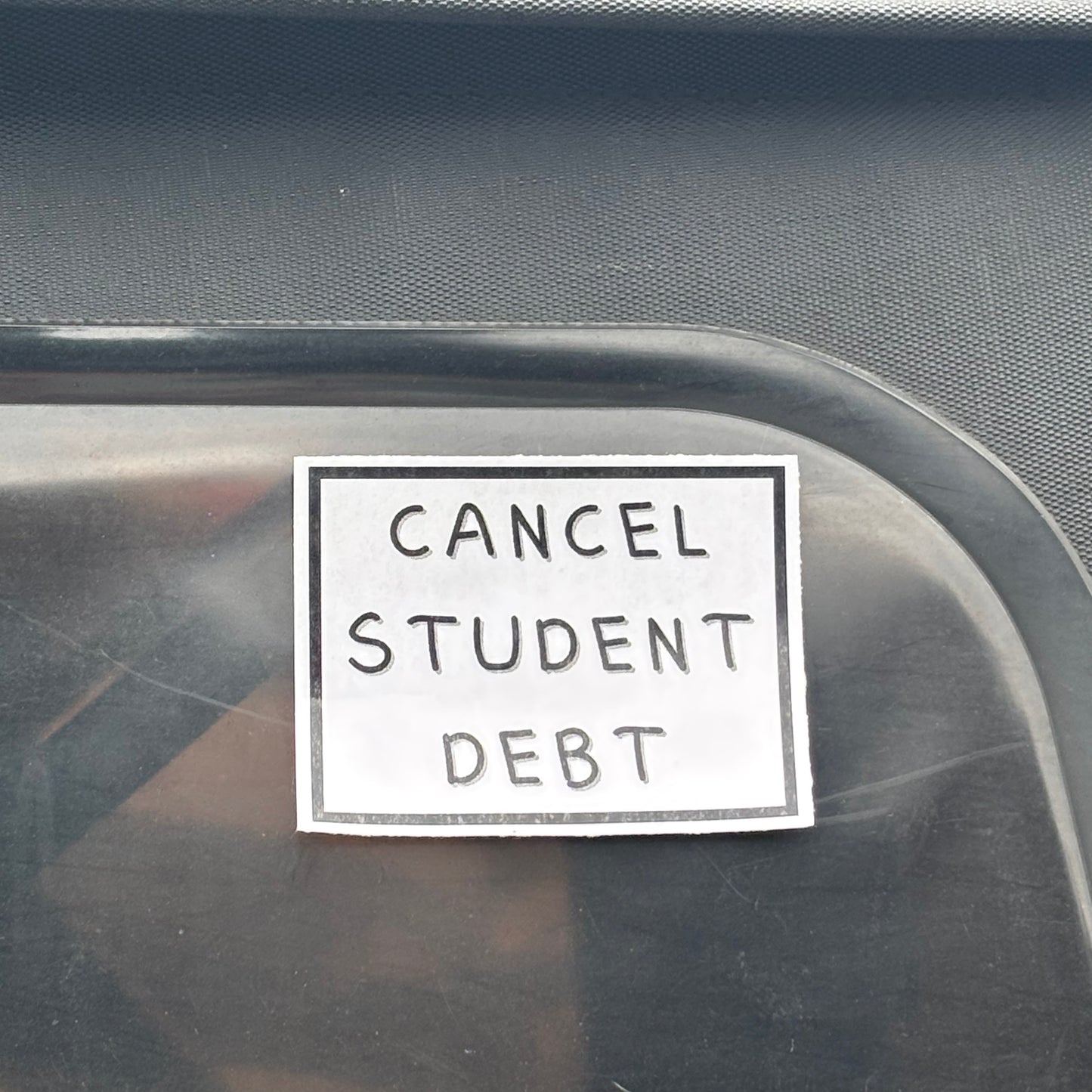 cancel student debt sticker