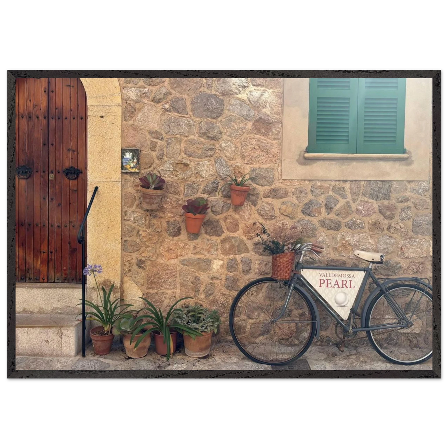 Calle de Valldemossa 3 Framed Poster